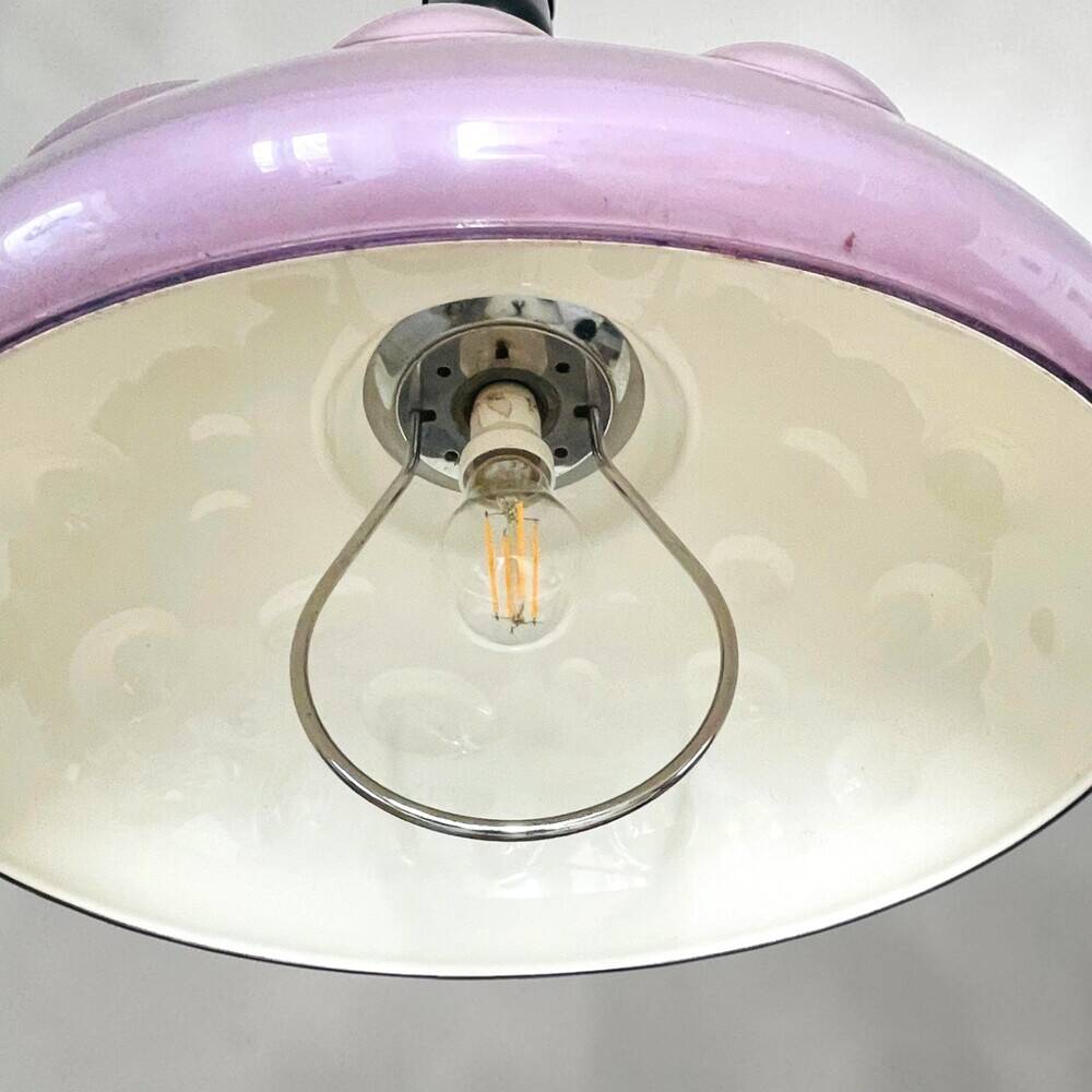 Space Age retractable dining room hanging lamp