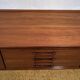 Buffet rétro vintage en teck des années 1960, design scandinave britannique