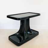 Brown-black fiberglass trolley Astarte publisher, Italy 1970s