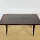 French Art Deco dining table in Macassar from 1940.