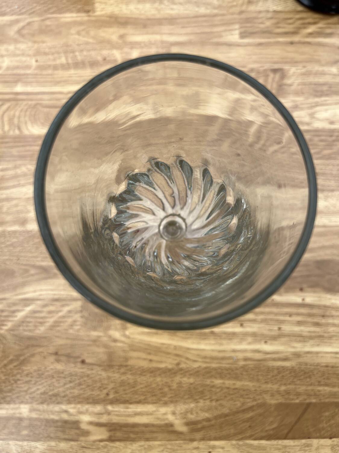 Large 19th century absinthe glass