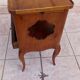 Beech bedside tables. 1930s Art Deco.