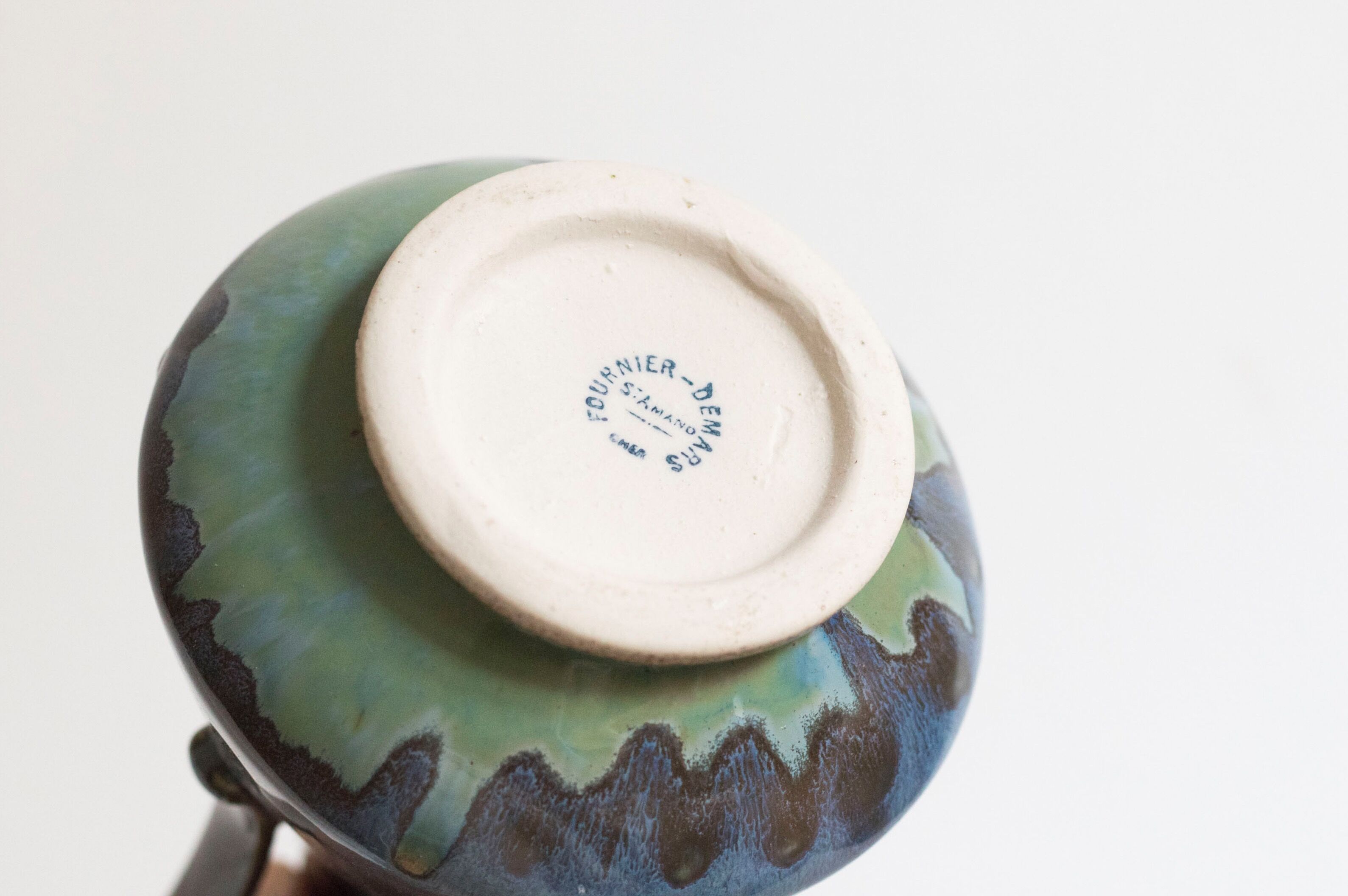 Ceramic vase Saint-Amand Fournier Demars