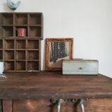 Old metal workshop box