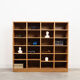 Ash bookcase, Danish design, 1960s, manufactured by SKM