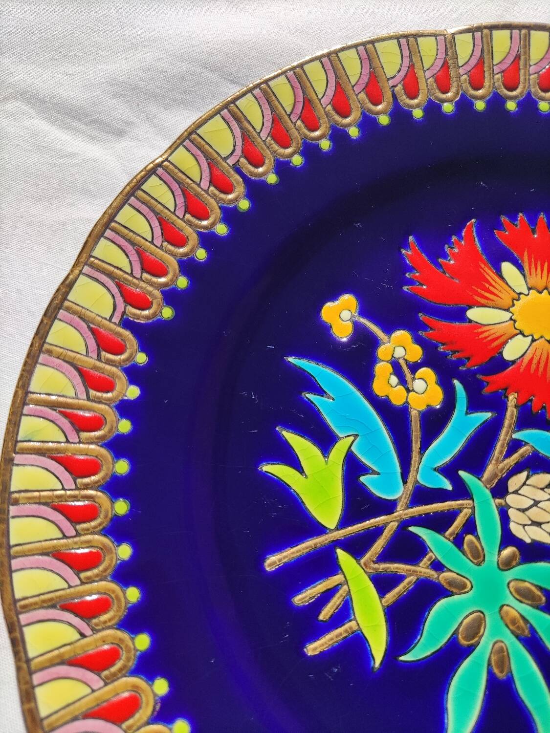Longwy enamel plates - Palermo model