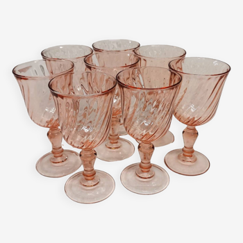 Rosaline Luminarc wine glasses