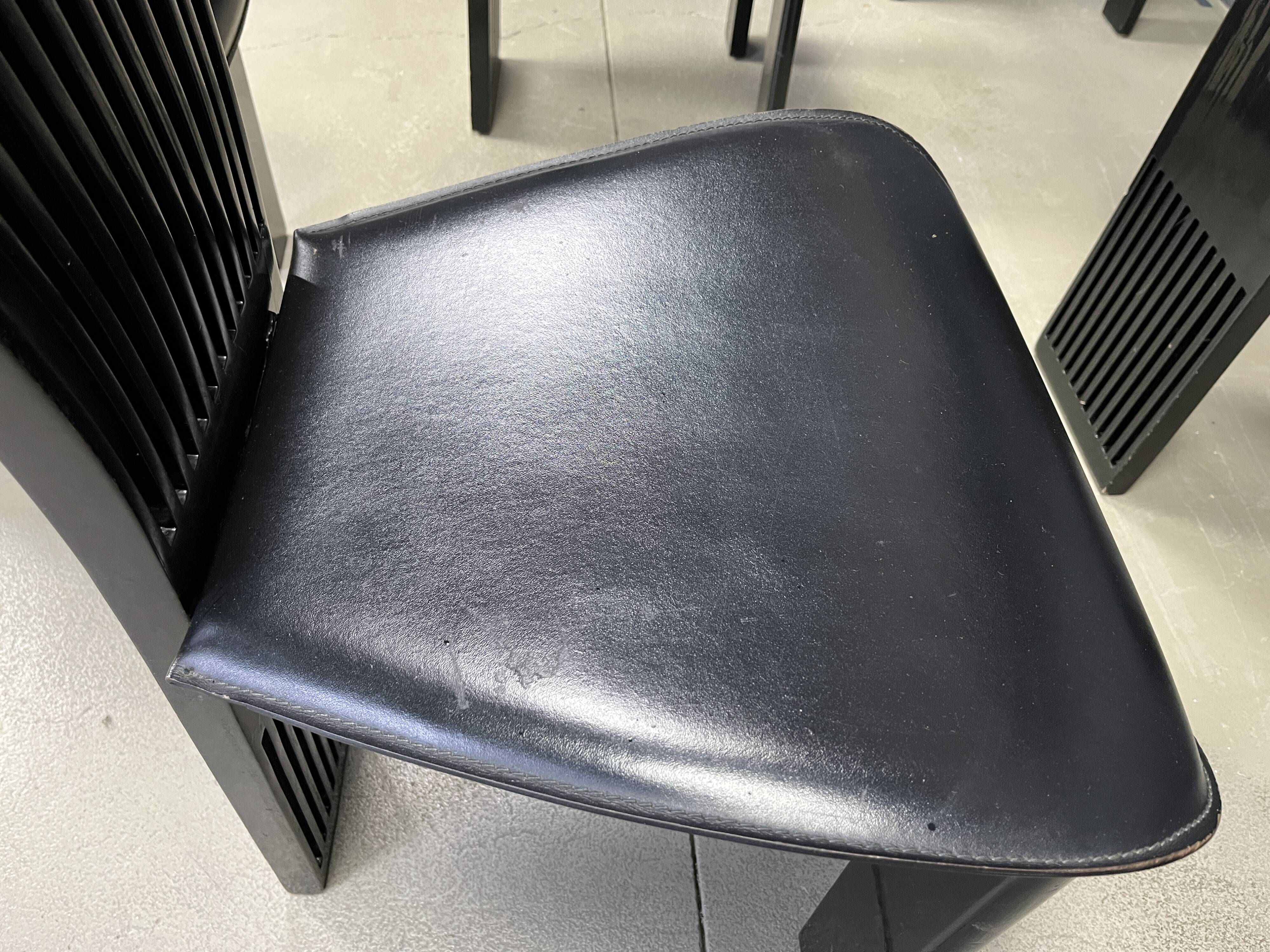 Vintage dining chairs by Pietro costantini, 1980s, set of 6