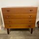 Scandinavian teak chest of drawers from the 1970s.