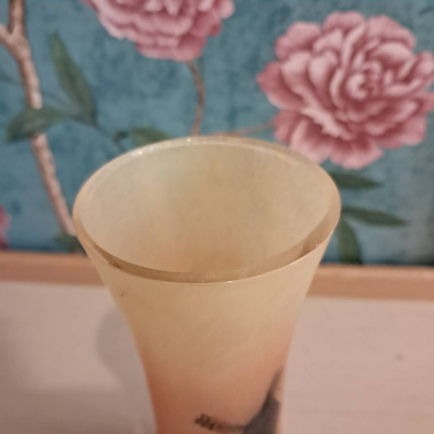 Legras vase with mill decor