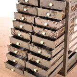 Commode industrielle grise