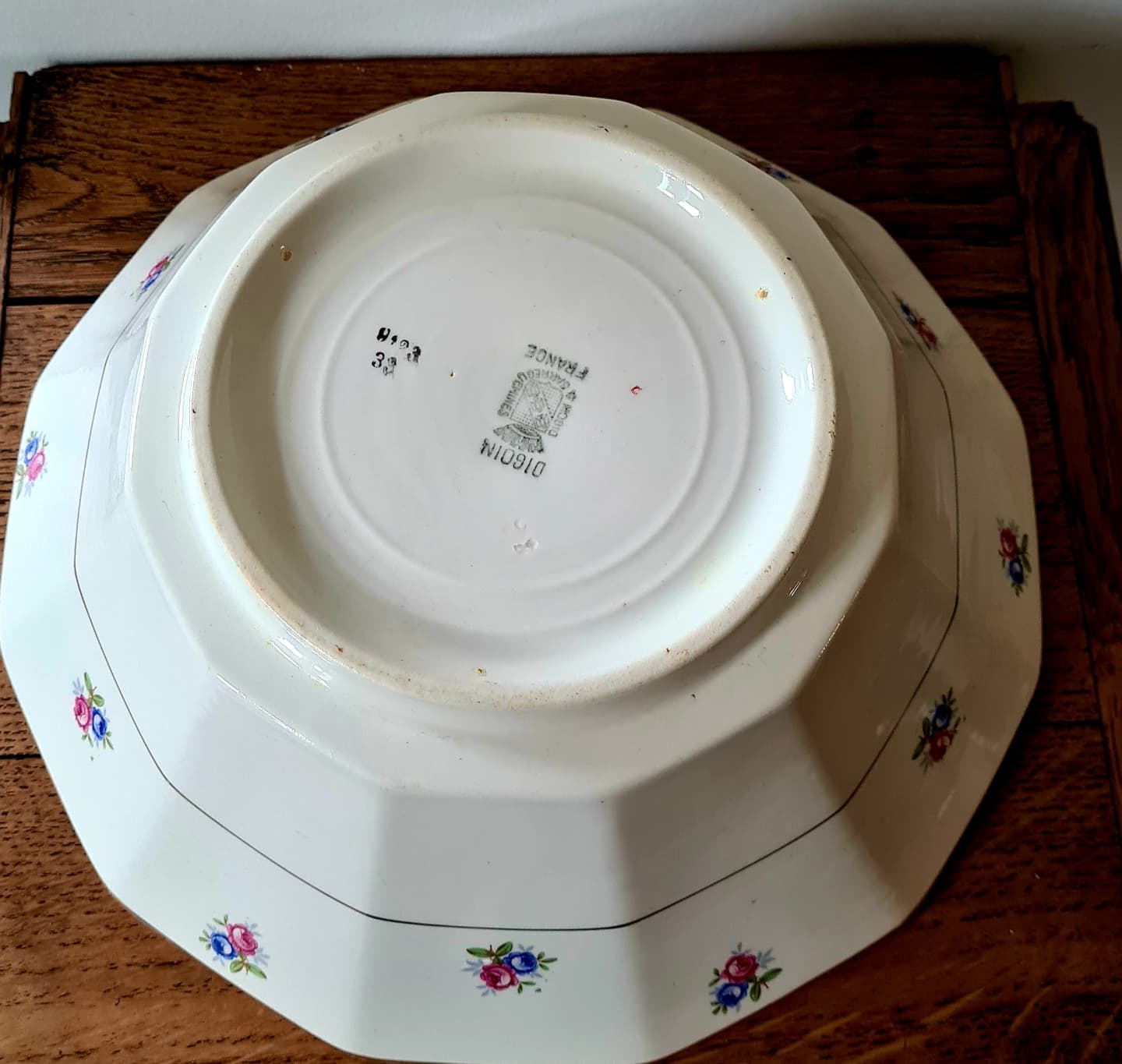 Saladier vintage Digoin & Sarreguemines
