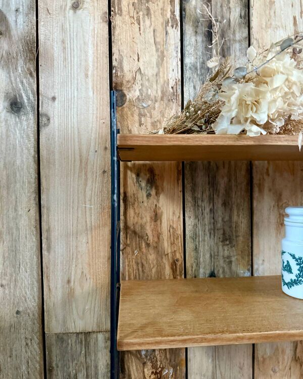 Étagère triple style String (rénovée)