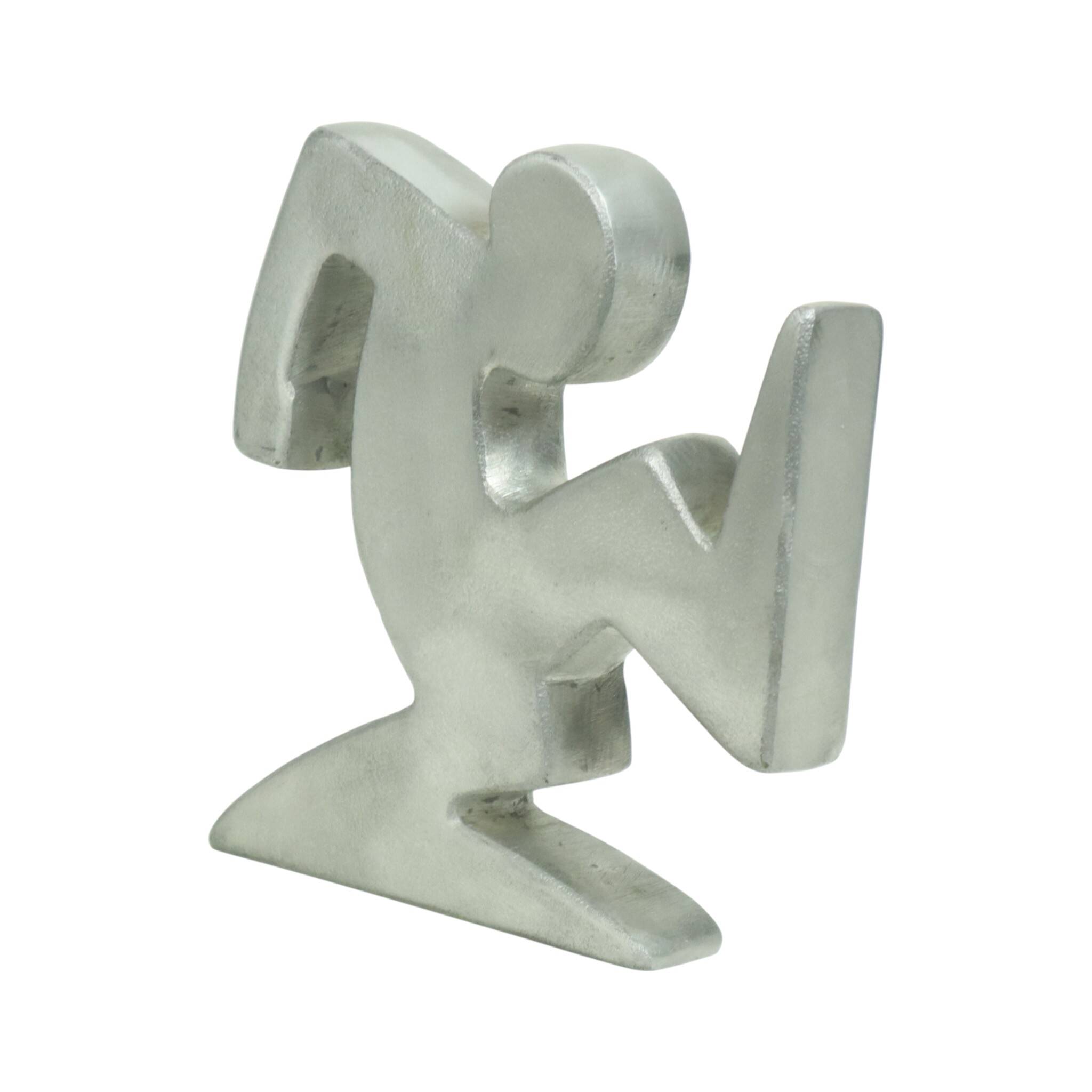 La Linea Osvaldo Cavandoli Design Bookend Metal