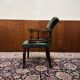 English Chesterfield Captain Chair office chair green