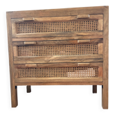 Commode en manguier 3 tiroirs