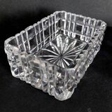 Vintage crystal ashtray