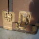 1920 american brand wheary travel trunk