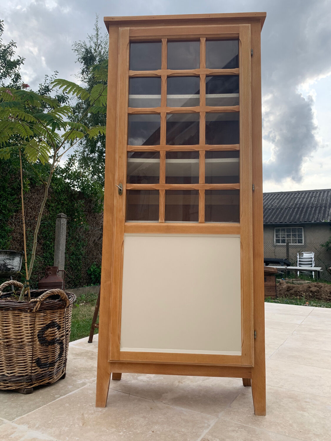 Parisian glass cabinet