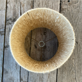 Cylindrical lampshade wool - 70s