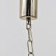Crystal Glass Flower Pendant Light in Kalmar Style by Sische, Germany, 1970s