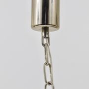 Crystal Glass Flower Pendant Light in Kalmar Style by Sische, Germany, 1970s