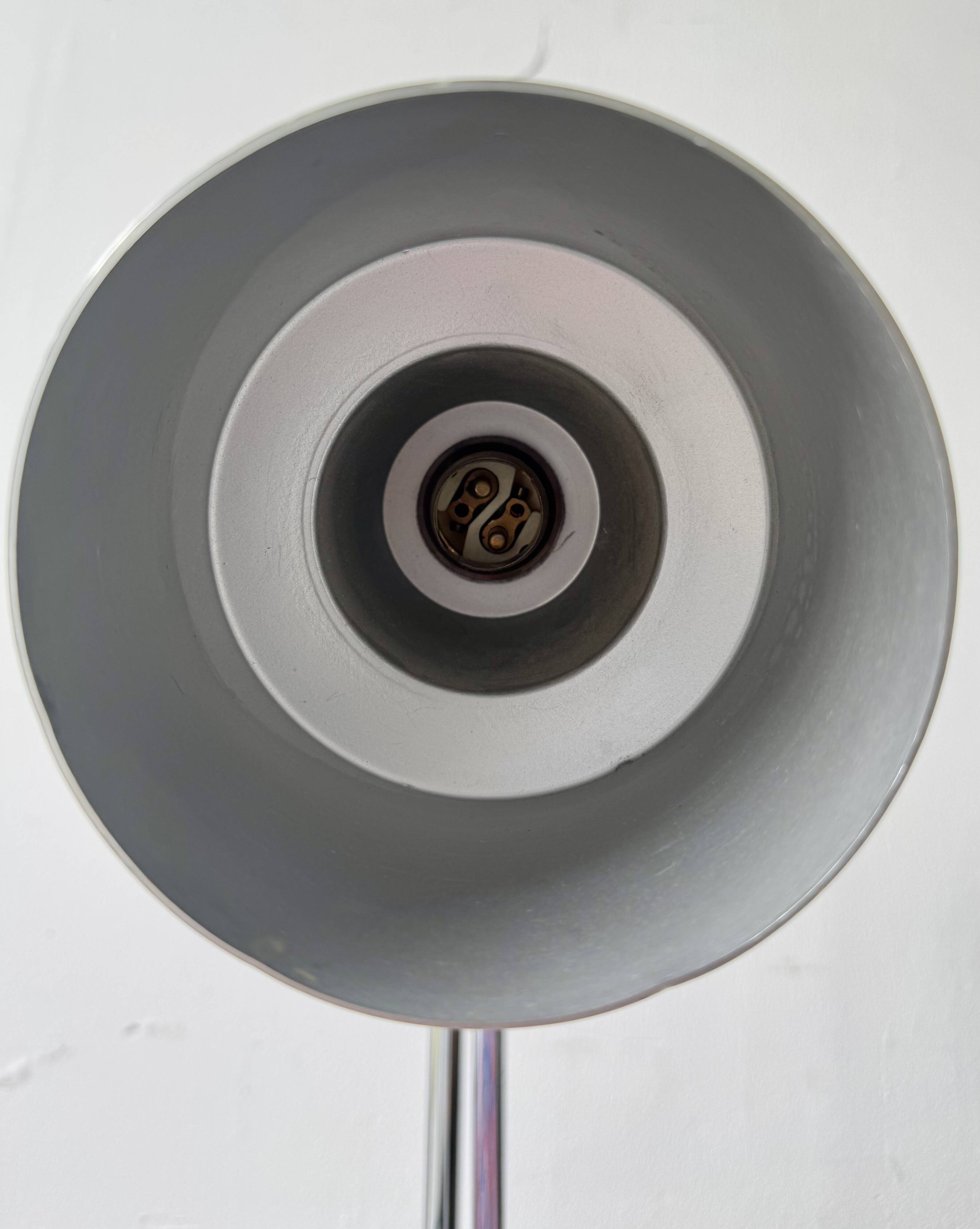 Vintage Italian White Desk Lamp by Prova