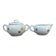 Creamer and sugar maker continental earthenware