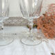 6 Cristal D'Arques water glasses model "VERSAILLES"