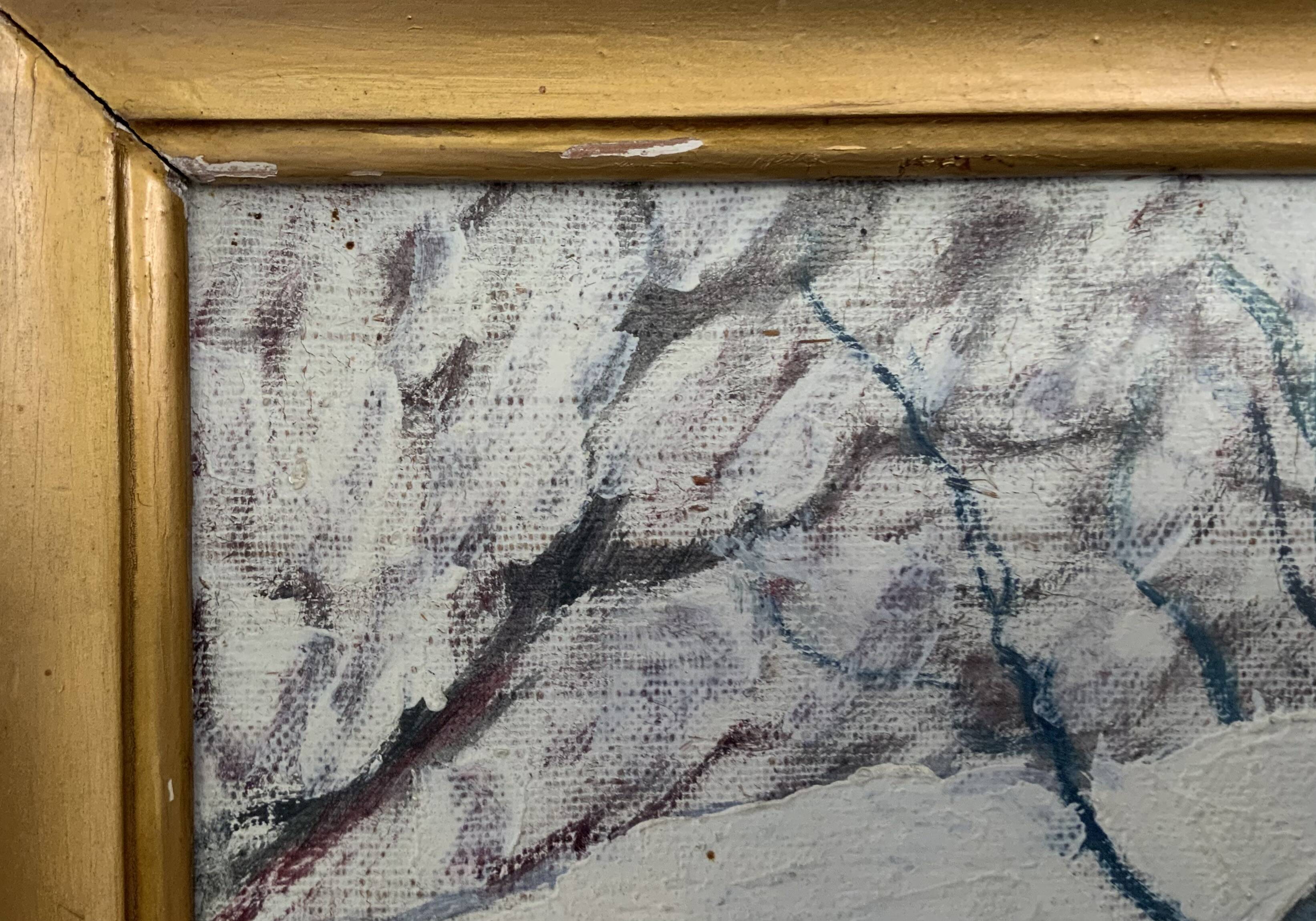 Landscape oil painting 1922s
