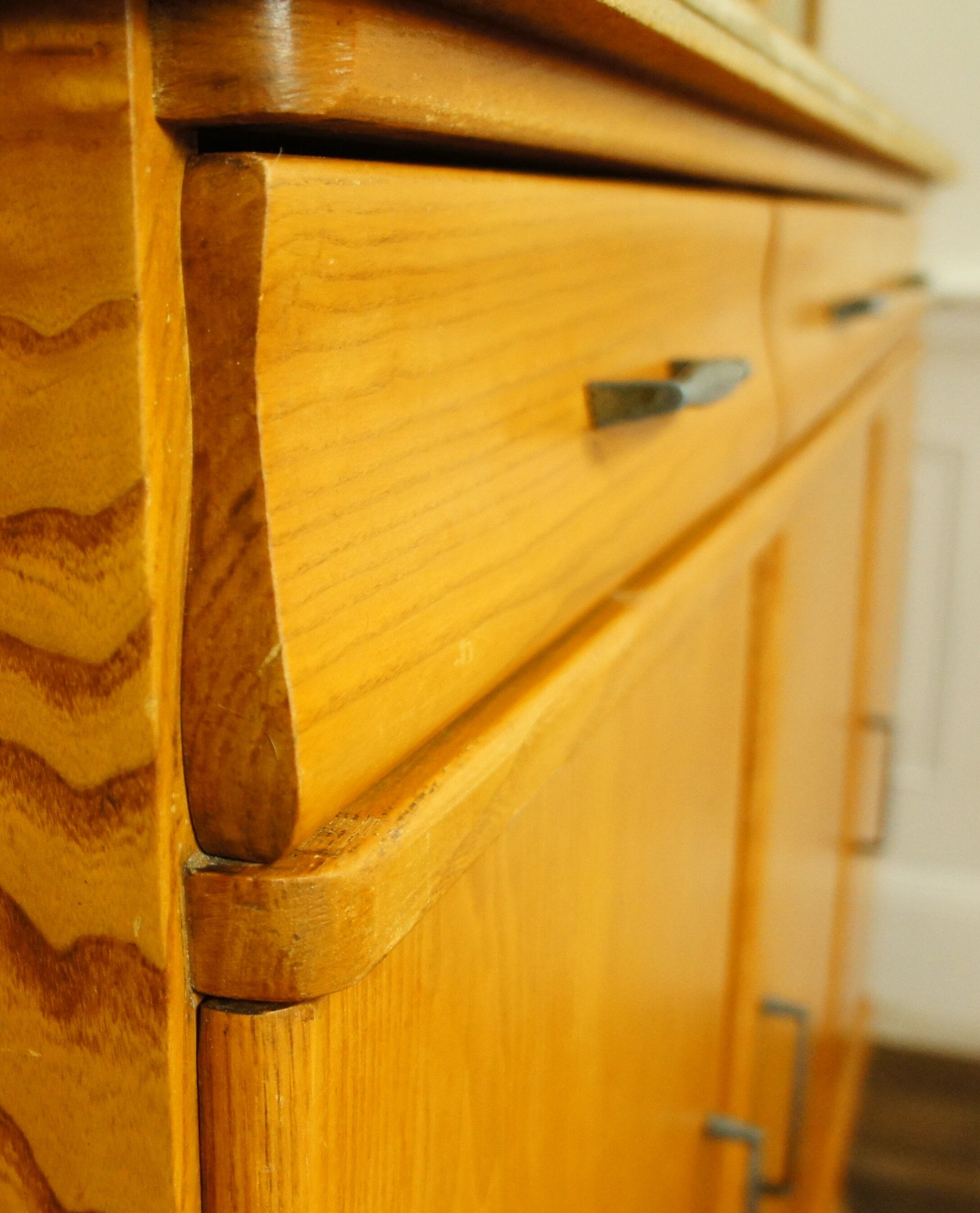 Buffet "Mado" 2 beech and Formica bodies