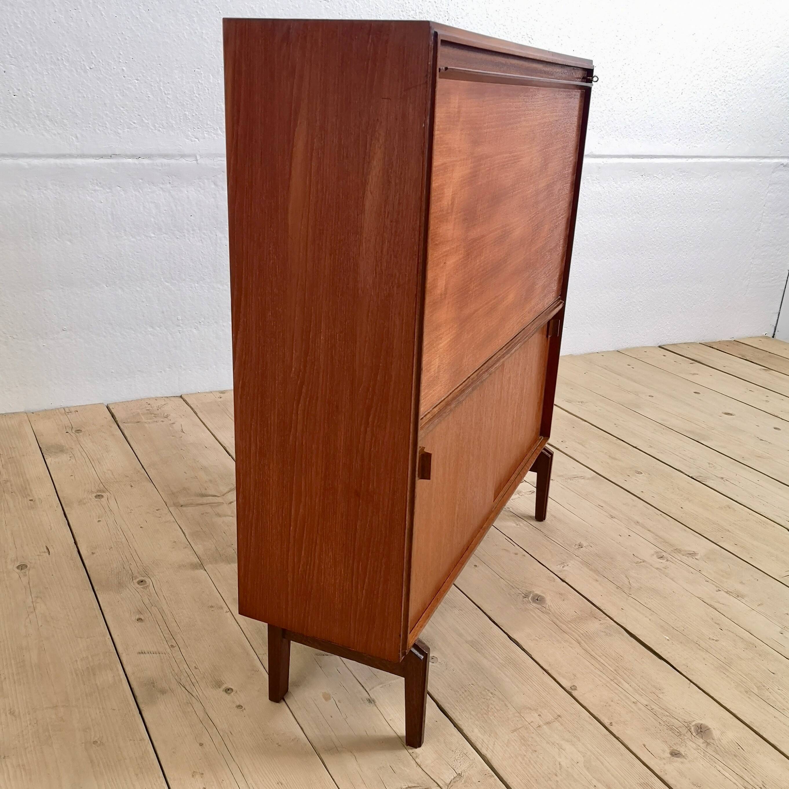 Mid-century Cocktail Cabinet By Beaver And Tapley