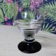 3 vintage glasses