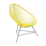 Yellow acapulco armchair boqa