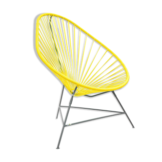 Yellow acapulco armchair boqa