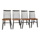 4 fanette chairs by ilmari tapiovaara