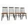4 fanette chairs by ilmari tapiovaara