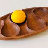 L46cm teak tray by Laur Jensen for Odense Denmark