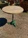 Bistro table in cast iron