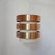 Midcentury Rare Pendant in style of Jo Hammerborg, Denmark, 1970s