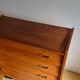 Vintage commode with tapered legs