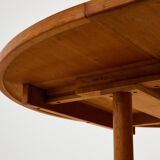 MK10633 Restored oak dining table by Kurt Østervig for Jason Møbler