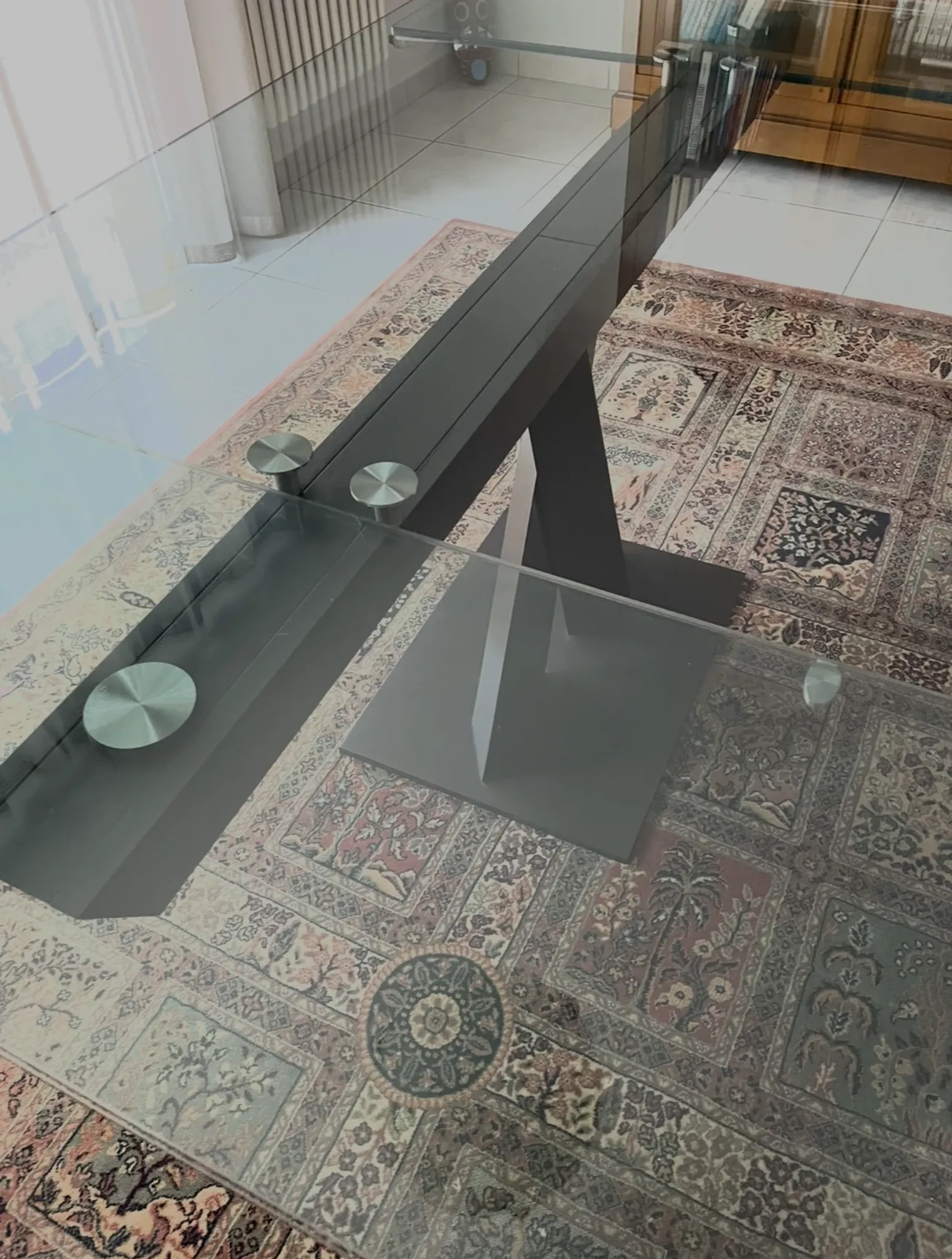Dining table model axel by roche bobois designer hatano hyoshiaru
