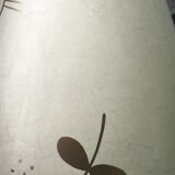 20th century gold painted ceramic art deco vase