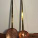 Copper and brass skimmer ladle from the 50s
