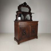 Buffet cabinet Horrix avec miroir – Style Forêt Noire, par Horrix