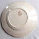 Set of 7 nielles model plates in longwy earthenware, art nouveau, circa 1900