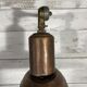 Wall lamp in copper and brass