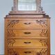 Commode coiffeuse art déco, meuble ancien vintage