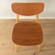Chaises en contreplaqué des années 1950